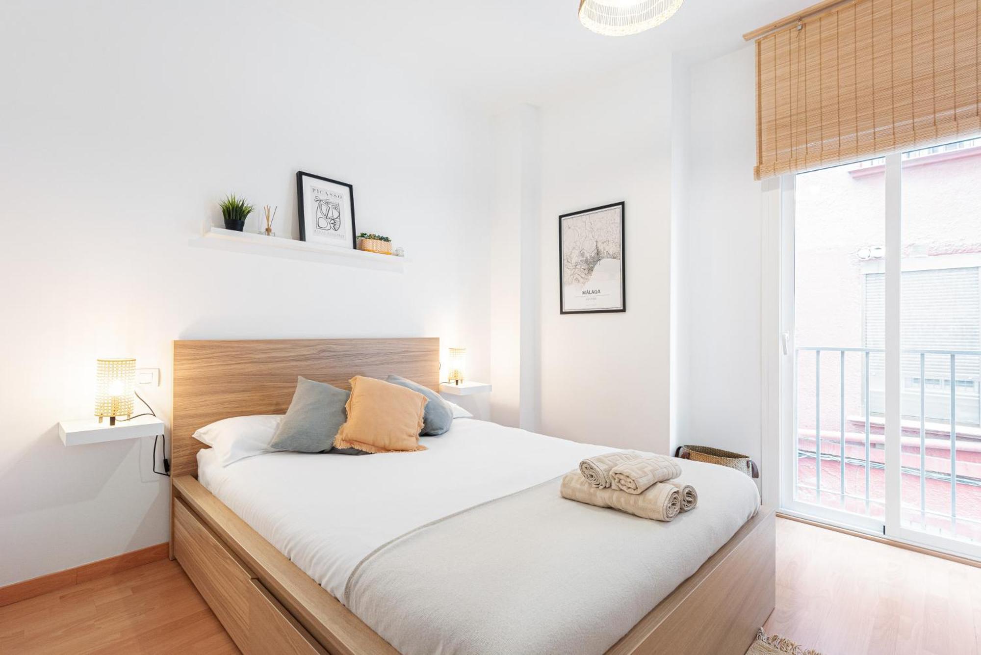 Apartamento Santiago マラガ エクステリア 写真